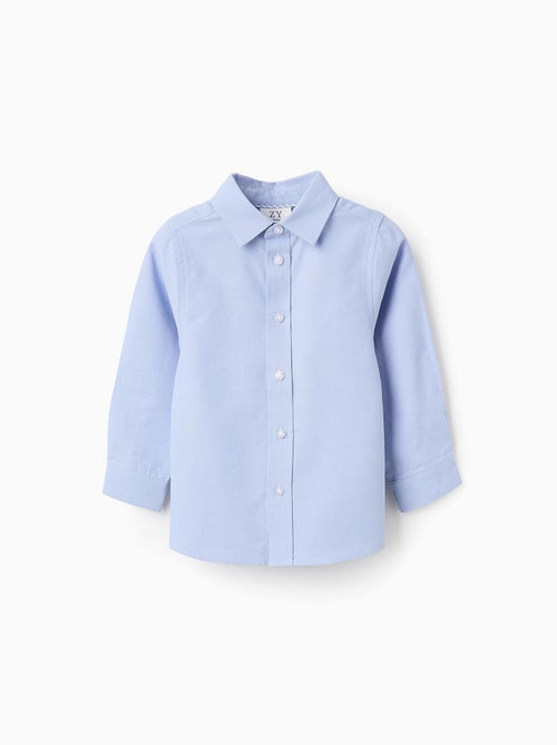 Chemise en Oxford de Coton - Kiabi
