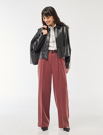 Chemise en popeline à manches longues