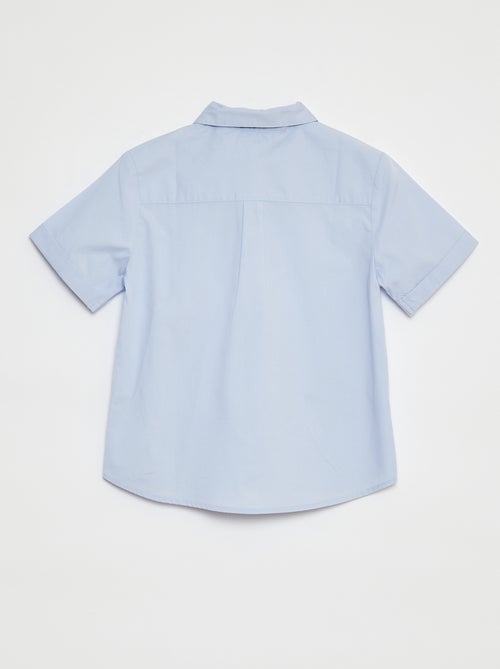 Chemise en popeline - Kiabi