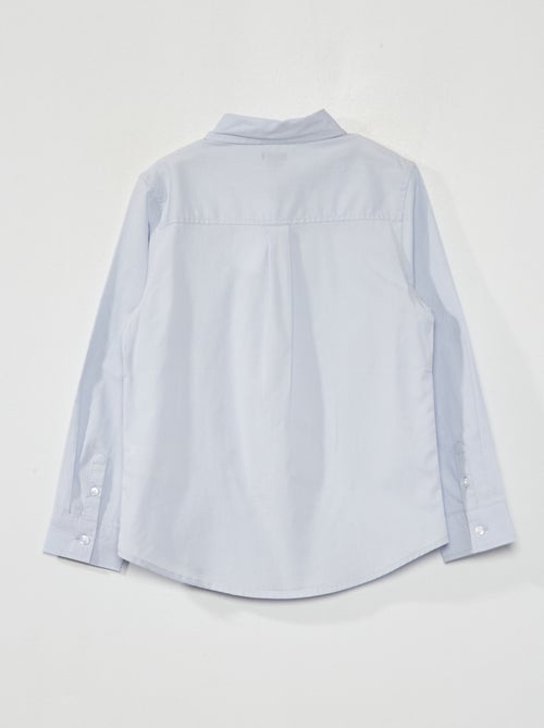 Chemise en popeline - Kiabi