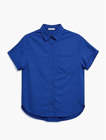 Chemise en popeline coupe slim avec poche mixray