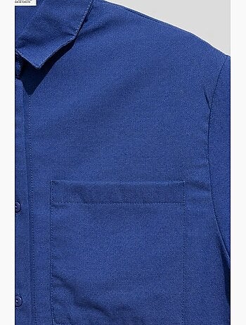 Chemise en popeline coupe slim avec poche mixray