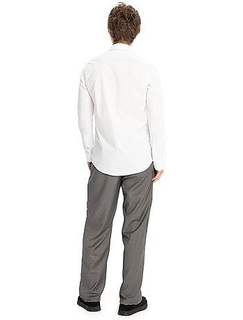 Chemise en popeline de coton pour homme giesto
