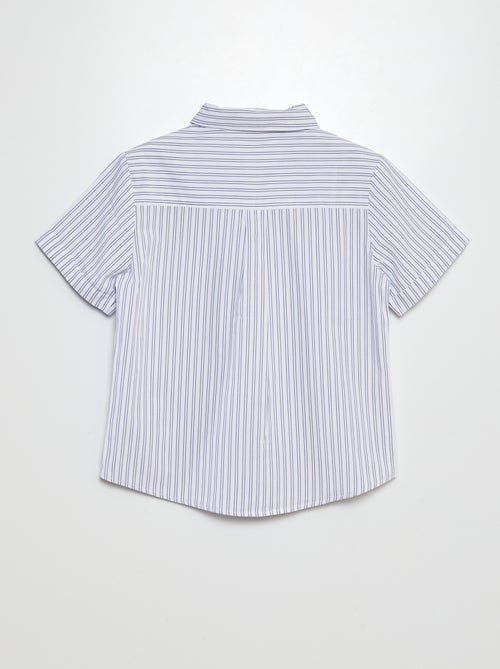 Chemise en popeline - Kiabi