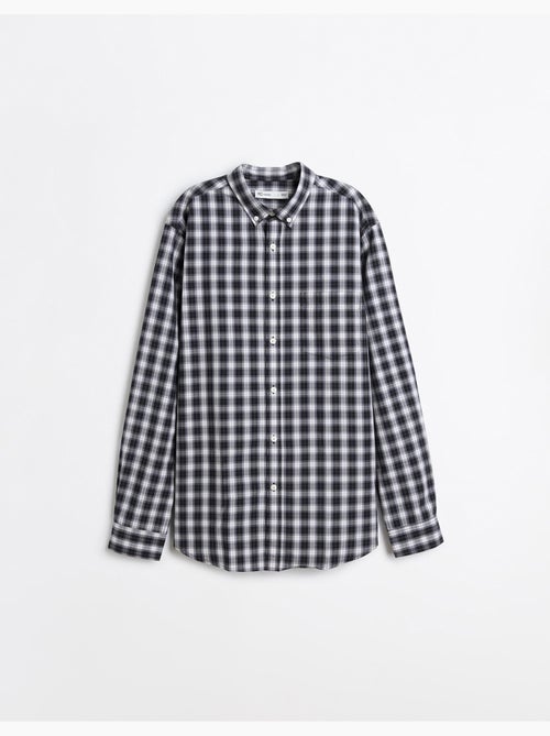 Chemise en poplin, mo fashion - Kiabi Chemise en poplin, mo fashion - Kiabi