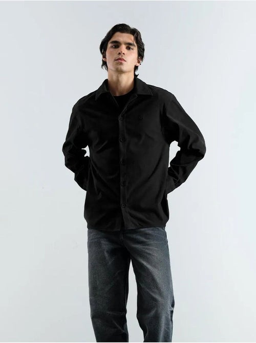 Chemise en suédine à manches longues pour homme giesto - Kiabi Chemise en suédine à manches longues pour homme giesto - Kiabi