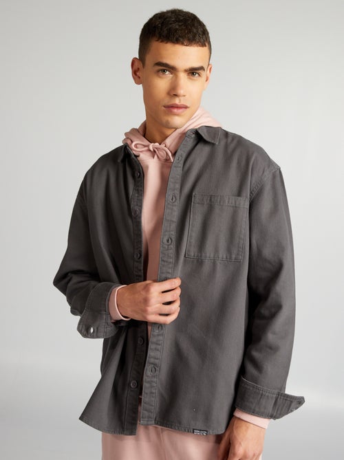 Chemise en twill - Kiabi