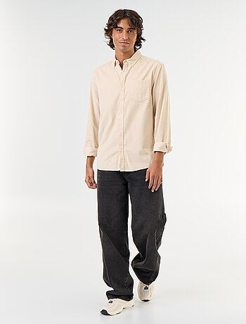 Chemise en velours côtelé