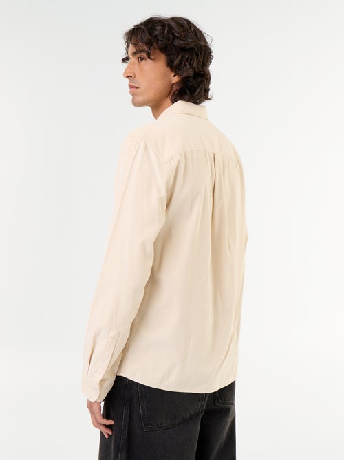 Chemise en velours côtelé - Kiabi Chemise en velours côtelé - Kiabi