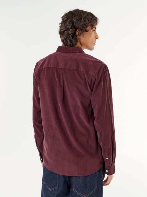 Chemise en velours côtelé - Kiabi Chemise en velours côtelé - Kiabi