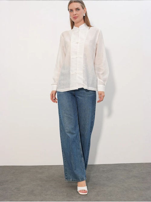 Chemise en viscose et nylon bdart - Kiabi