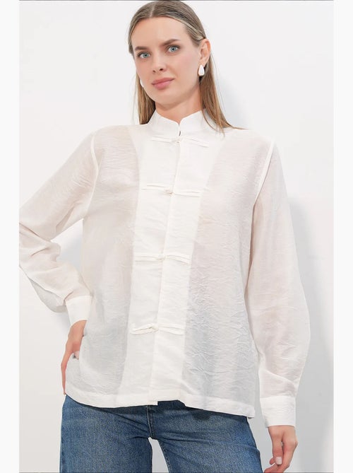 Chemise en viscose et nylon bdart - Kiabi