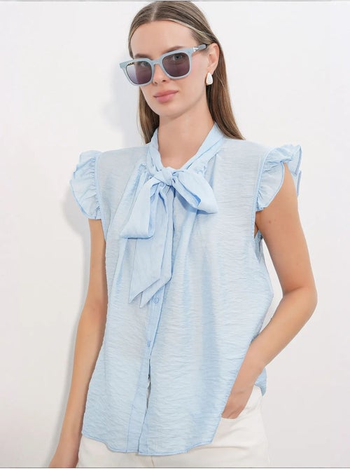 Chemise en viscose et nylon bdart - Kiabi Chemise en viscose et nylon bdart - Kiabi