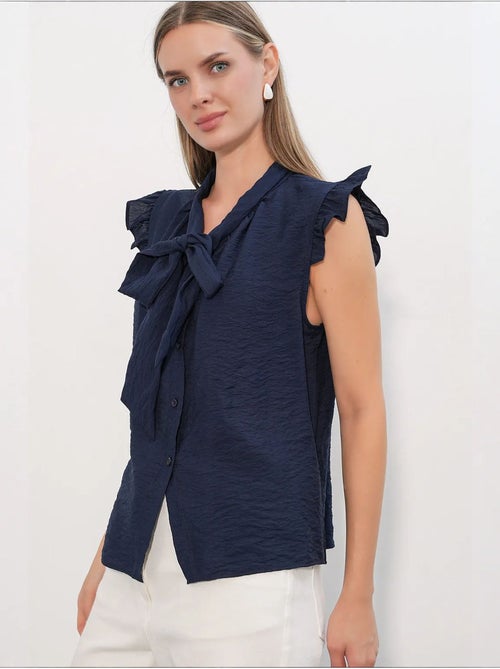 Chemise en viscose et nylon bdart - Kiabi Chemise en viscose et nylon bdart - Kiabi