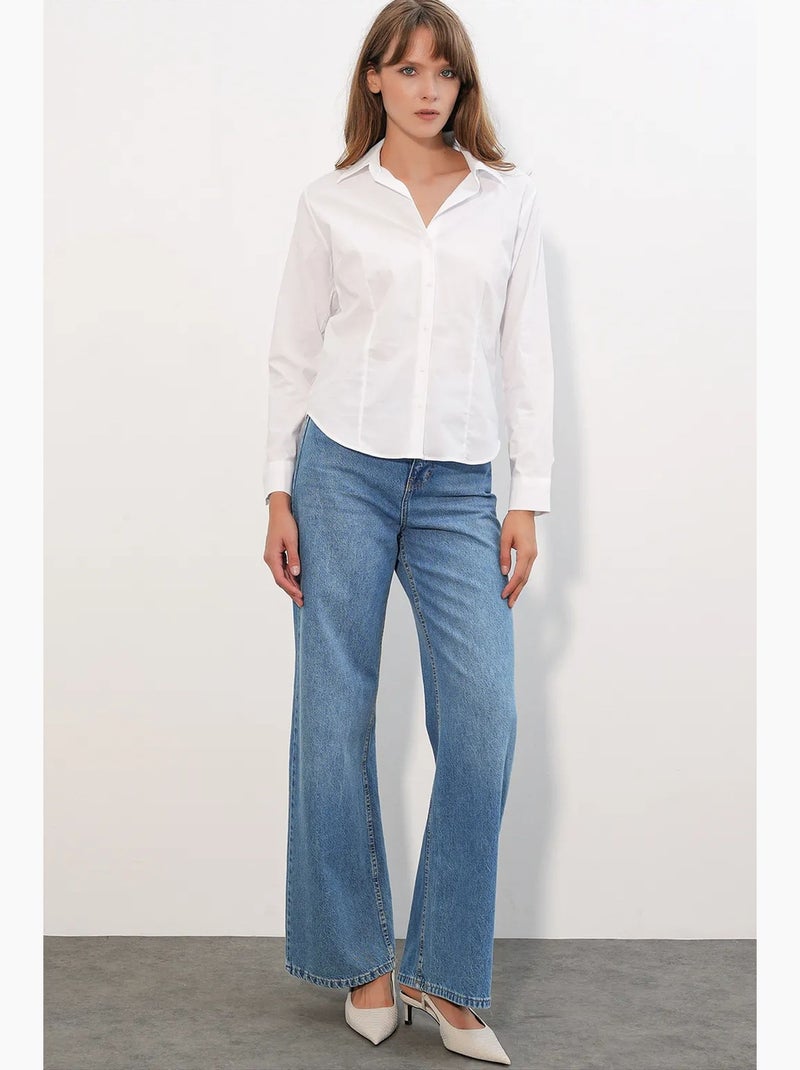 Chemise femme bdart Blanc - Kiabi