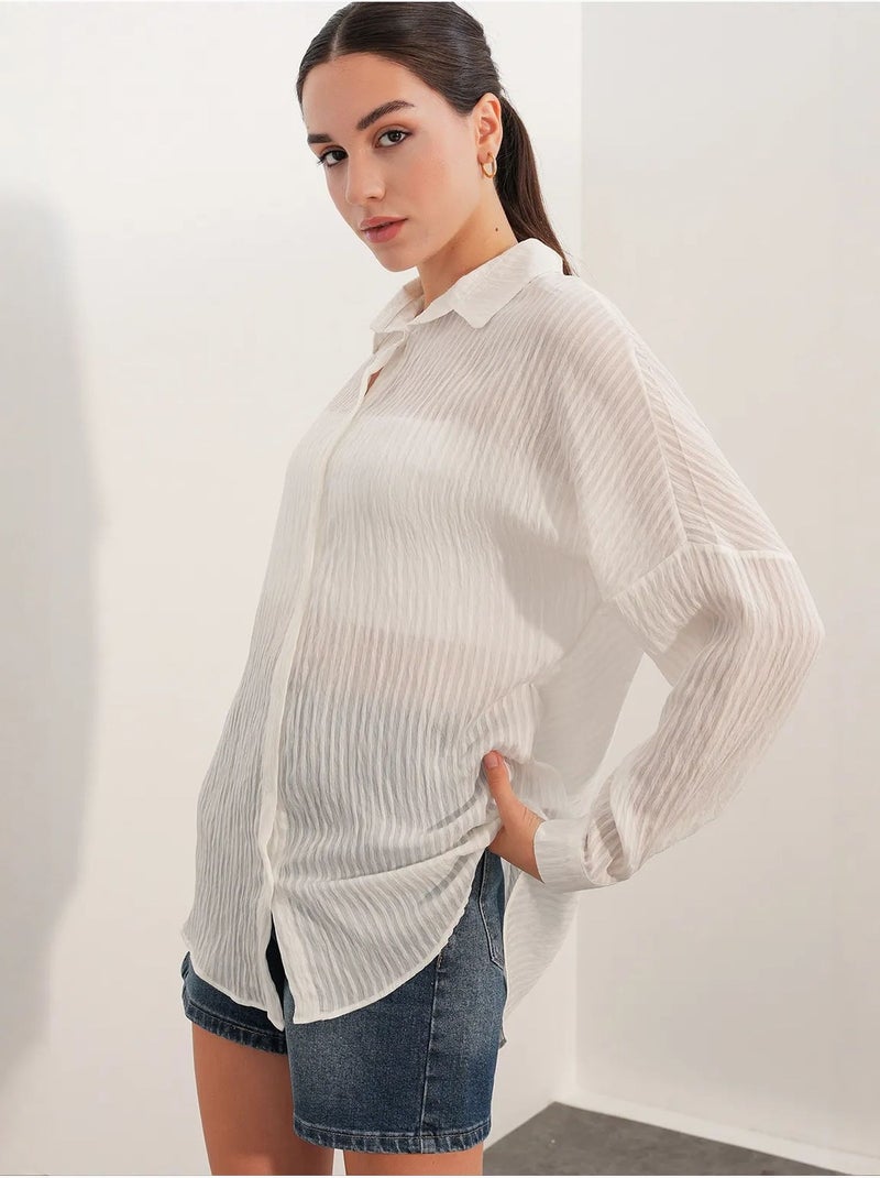 Chemise femme bdart Blanc - Kiabi