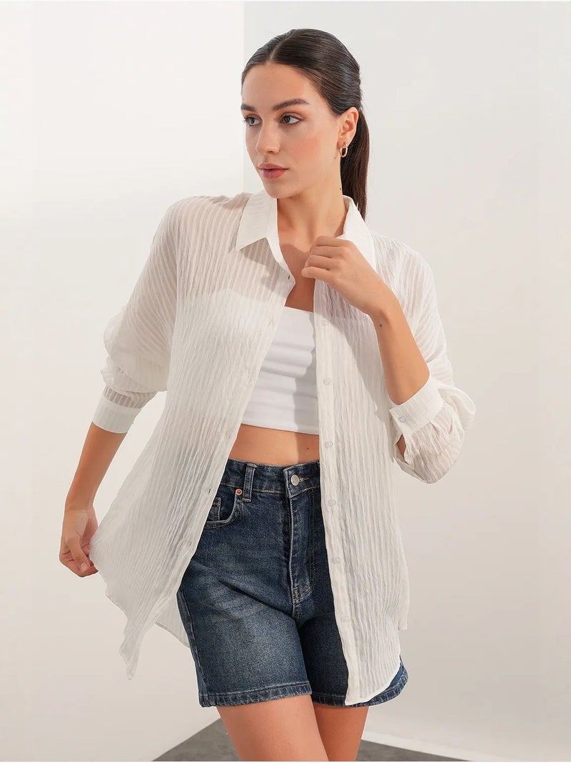 Chemise femme bdart Blanc - Kiabi