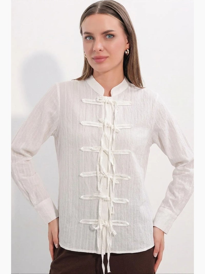 Chemise femme bdart Blanc - Kiabi