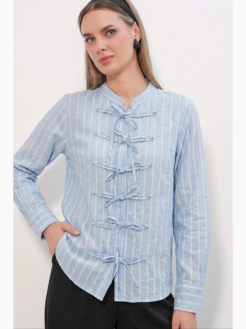 Chemise femme bdart Bleu ciel - Kiabi