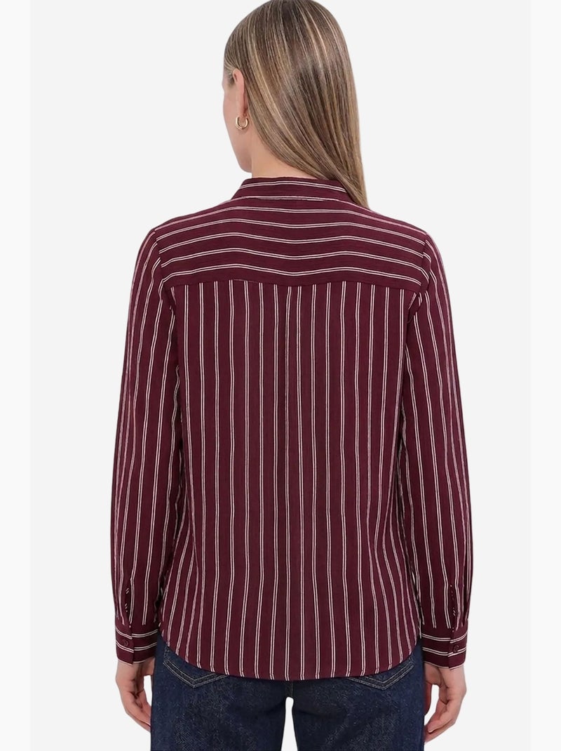 Chemise femme bdart Rouge bordeaux - Kiabi