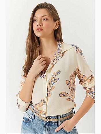 Chemise femme cintrée lucci