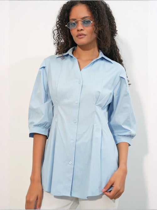 Chemise femme en mélange de coton bdart - Kiabi