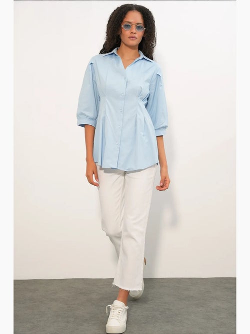 Chemise femme en mélange de coton bdart - Kiabi