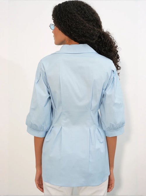 Chemise femme en mélange de coton bdart - Kiabi