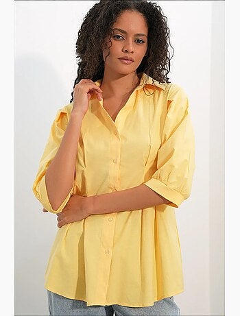 Chemise femme en mélange de coton bdart