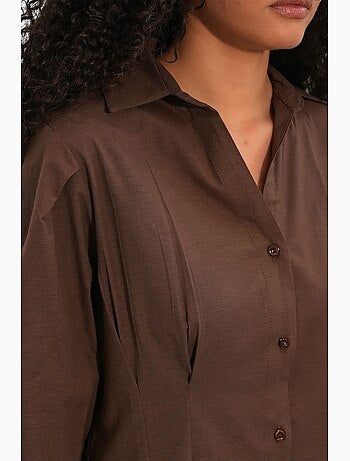 Chemise femme en mélange de coton bdart