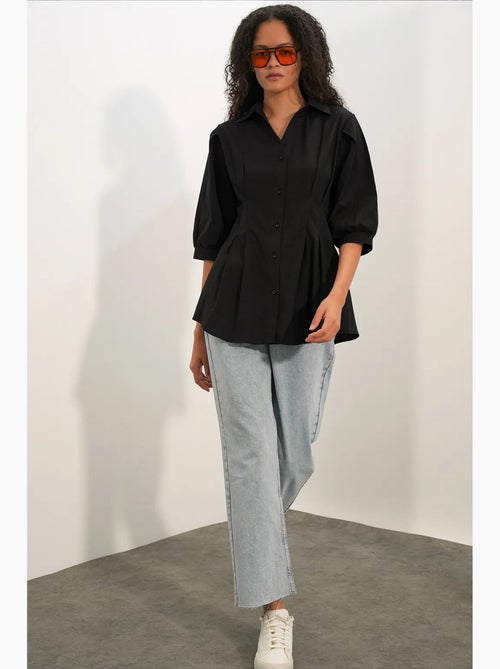 Chemise femme en mélange de coton bdart - Kiabi