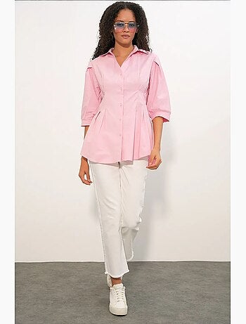 Chemise femme en mélange de coton bdart