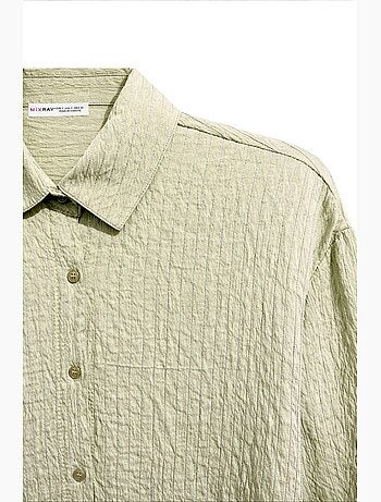 Chemise femme en mélange de coton mixray