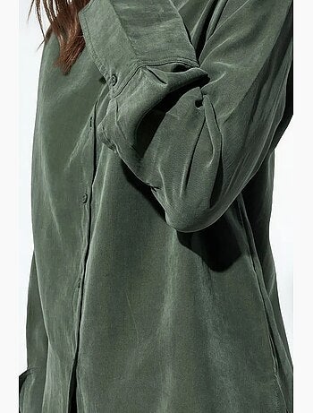 Chemise femme en mélange de tencel busem