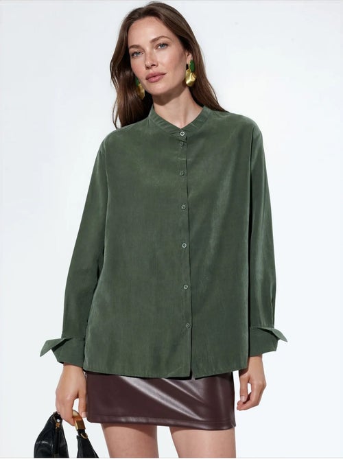 Chemise femme en mélange de tencel busem - Kiabi