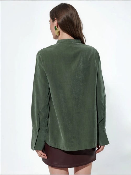 Chemise femme en mélange de tencel busem - Kiabi