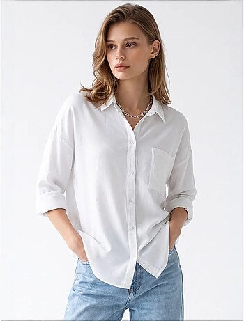 Chemise femme en tencel mixray