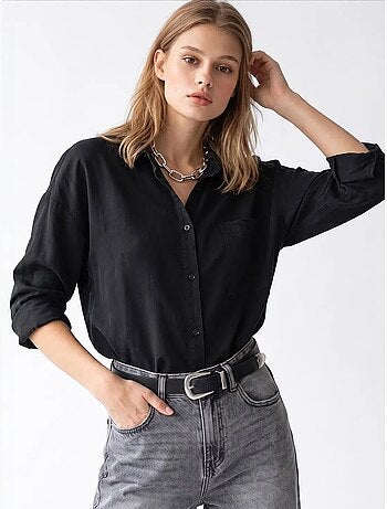 Chemise femme en tencel mixray