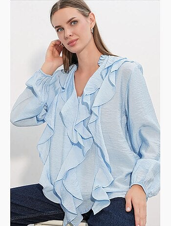 Chemise femme en viscose et nylon bdart