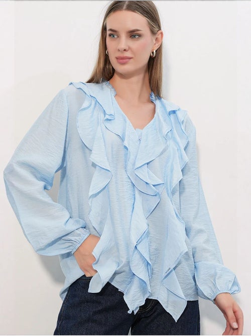 Chemise femme en viscose et nylon bdart - Kiabi