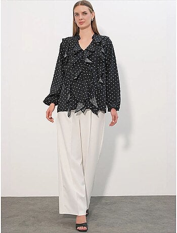 Chemise femme en viscose et nylon bdart