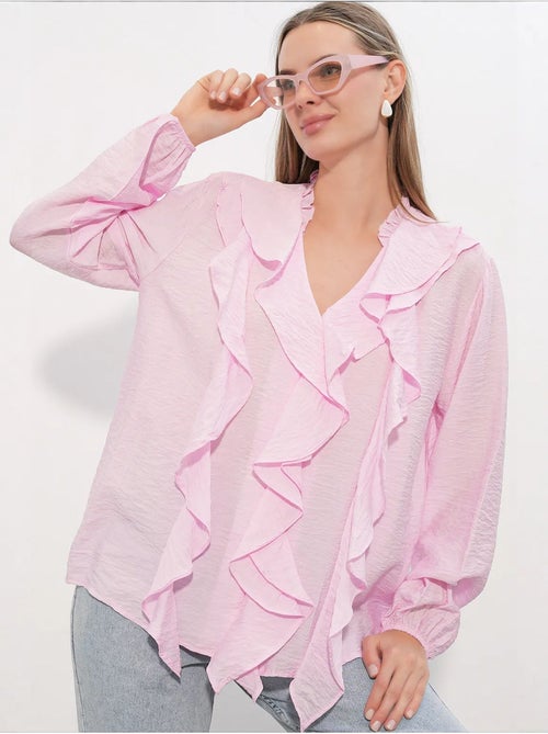 Chemise femme en viscose et nylon bdart - Kiabi Chemise femme en viscose et nylon bdart - Kiabi