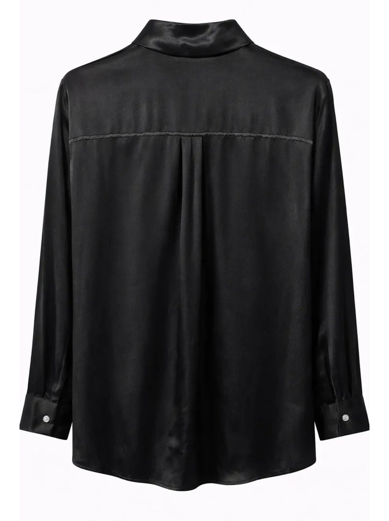 Chemise femme longue mixray Noir - Kiabi