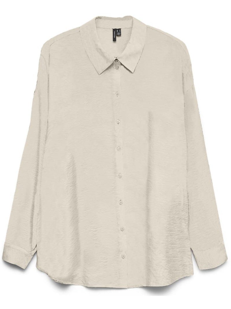 Chemise Femme Vero Moda Beige - Kiabi