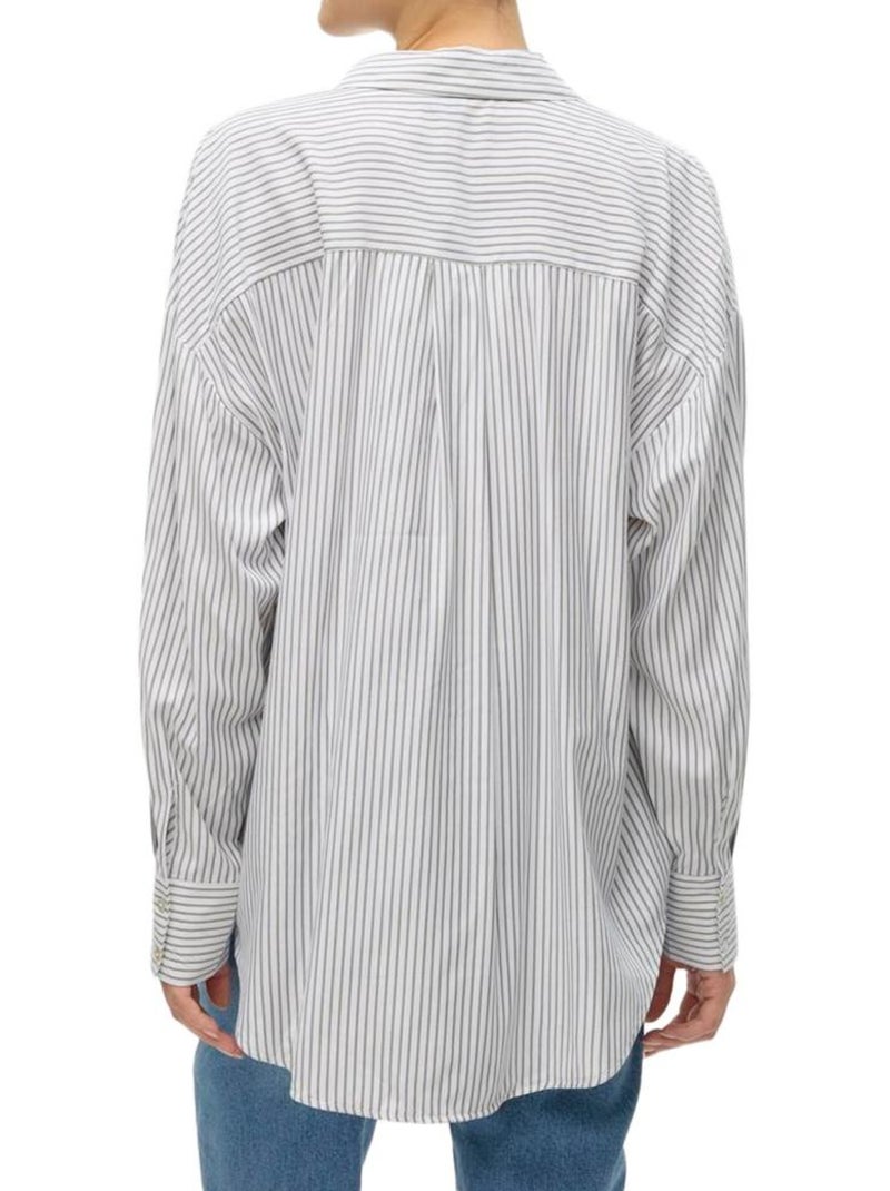 Chemise Femme Vero Moda Gris Argenté - Kiabi
