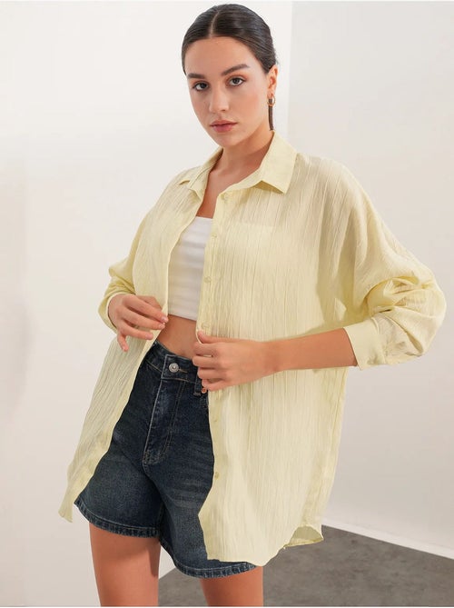 Chemise femme viscose nylon bdart - Kiabi