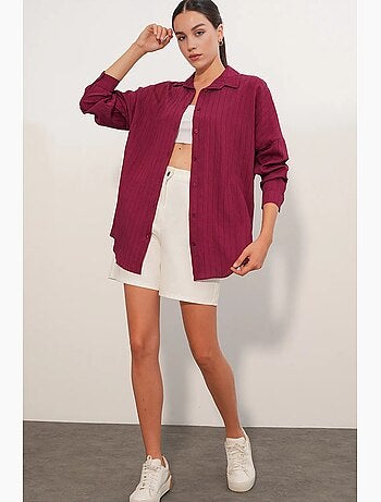 Chemise femme viscose nylon bdart