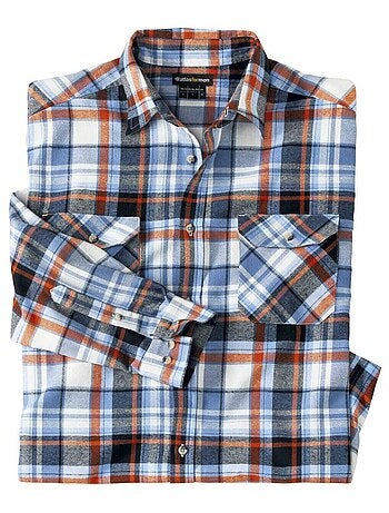 Chemise flanelle rayée - atlas for men