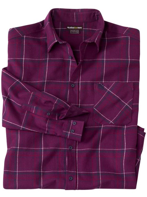 Chemise Flanelle à Carreaux - ATLAS FOR MEN - Kiabi Chemise Flanelle à Carreaux - ATLAS FOR MEN - Kiabi