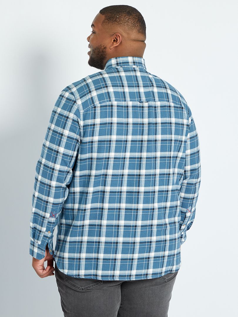 Chemise flanelle carreaux